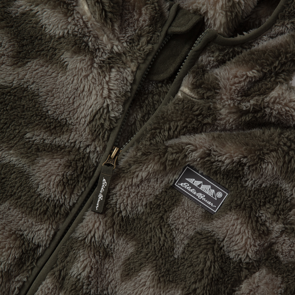 Kids Quest Fleece Plush Hooded Jacket - Print