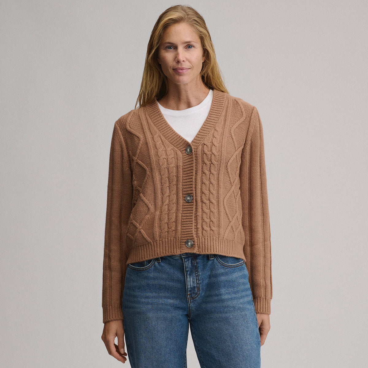 Women's Everloft Cable Cardigan Sweater