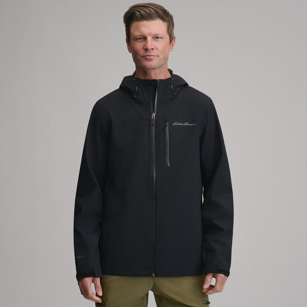 Men's Cloud Cap Waterproof Stretch Hooded Rain Jacket