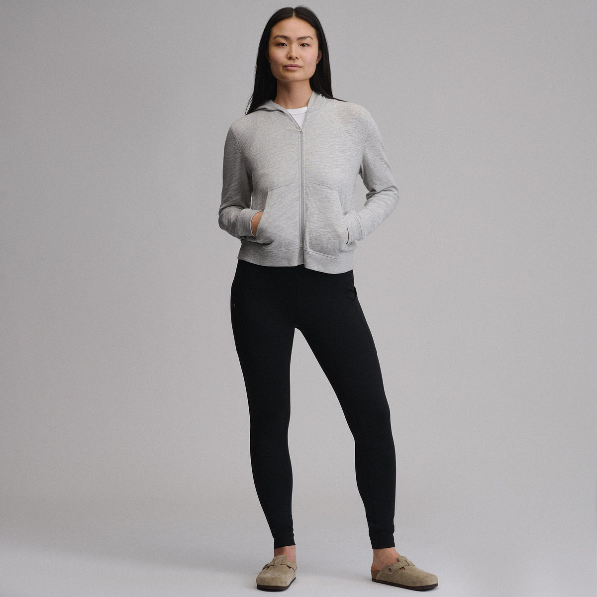 Women's Waverly Cotton Slub Full-Zip Sweatshirt
